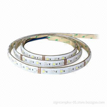 Silicon Sleeved Flexible LED Strip with Long Lifespan and 3-year Standard Warranty, Eco-friendly